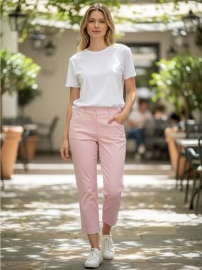 Lane Bryant Classic “The Lena” Pink Capris